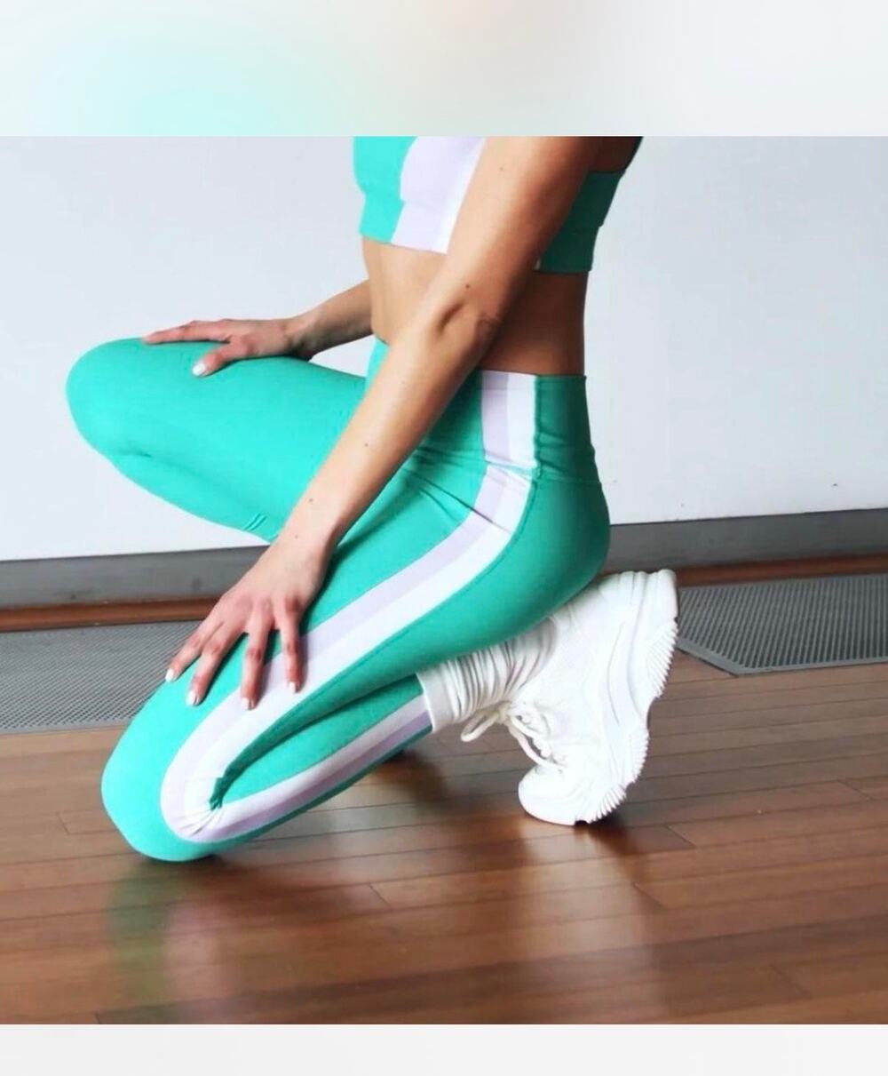 $108 Wilo leggings made in Australia 
material: nylon + spandex
Medium